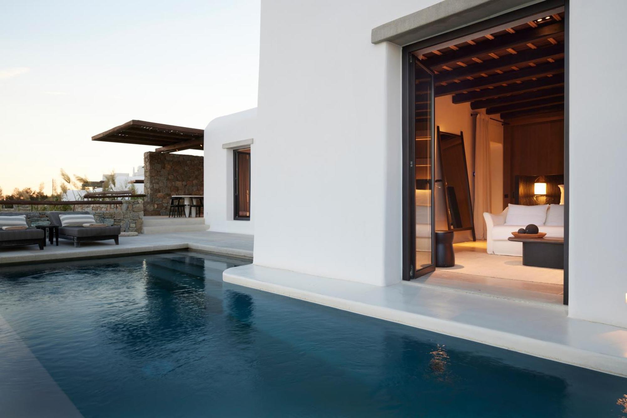 Hotel Kalesma Mykonos Ornos  Exteriér fotografie