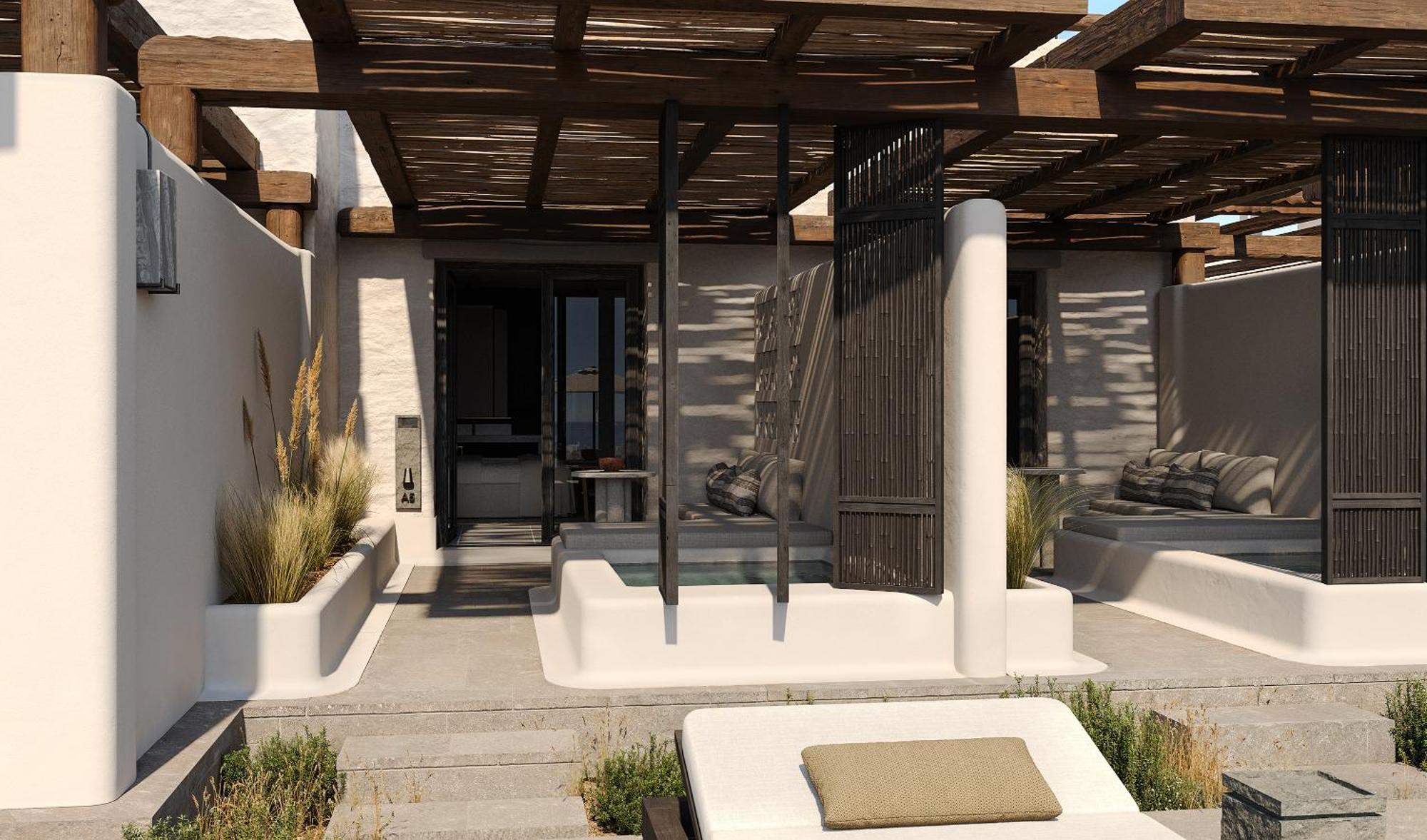 Hotel Kalesma Mykonos Ornos  Pokoj fotografie