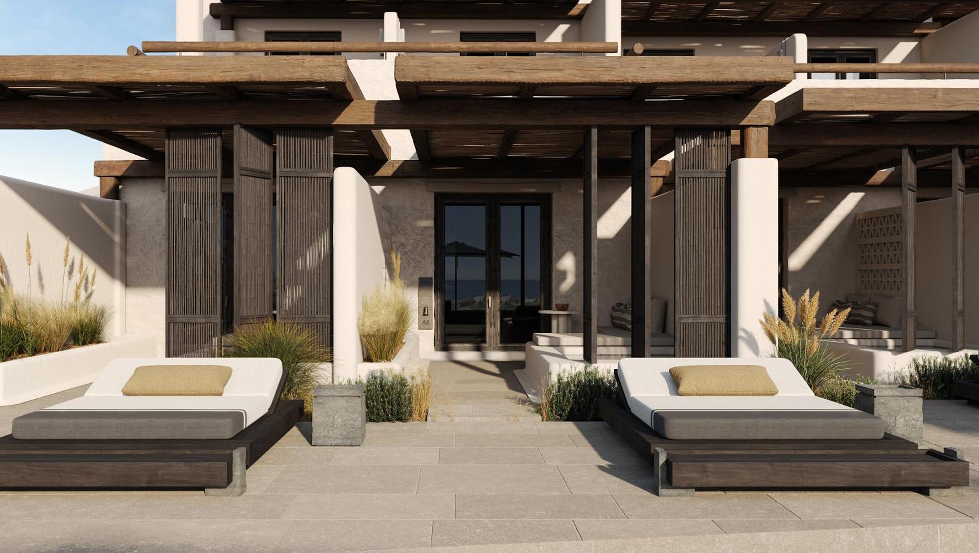Hotel Kalesma Mykonos Ornos  Pokoj fotografie